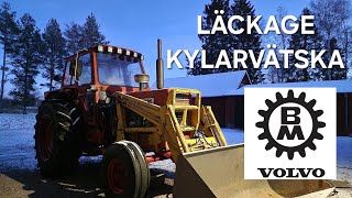 VOLVO BM 700 TURBO  Finner läckage och reparerar problemet [upl. by Halik]