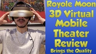 Your Personal IMAX Royole Moon 3D Review [upl. by Odlonyer]