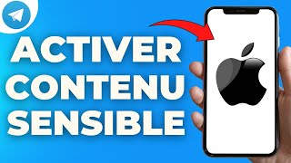 Comment Activer Le Contenu Sensible Sur Telegram Iphone  FACILE [upl. by Tenaej365]