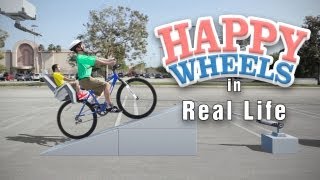 Live Action HAPPY WHEELS  Irresponsible Dad in Real Life [upl. by Toomay]