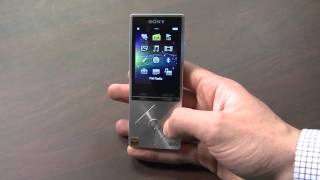 Review Sony Walkman NWZ A17 [upl. by Nemrac]