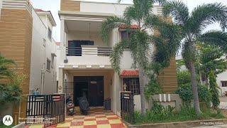 Duplex Villa For Sale West South Corner 155 sq Yds Mytri Villas Gated community PatelGuda ORR EXIT3 [upl. by Llorrac346]