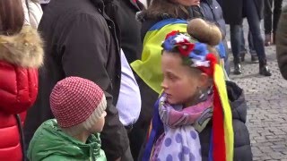 ProUkraineDemo München während Sicherheitskonferenz 2016 [upl. by Ijok]