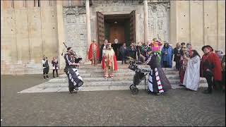 Highland Cathedral  Les Endiablés Courtepin  Eurocarnevale Verona 2024 [upl. by Ennaira]