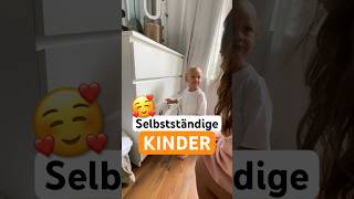 💪 SELBSTSTÄNDIGE KINDER FÖRDERN ❤️ montessori Pädagogik influeltern familie eltern schwanger [upl. by Dnomad]