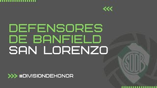 DivisiónDeHonor  Defensores vs San Lorenzo [upl. by Yorick755]