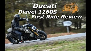 2019 Ducati Diavel 1260S First Ride Review 4K [upl. by Eirrotal]