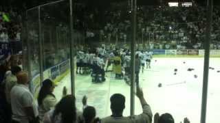 FINAL MINUTE OF PENSACOLA ICE FLYERS PRESIDENTS CUP CLINCHING WIN [upl. by Magas]