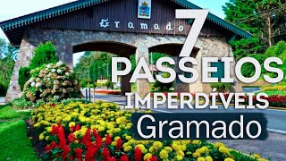 Conheça 7 PASSEIOS imperdíveis em GRAMADO  RS [upl. by Chastain258]