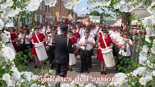 Roses Blanches de Corfou Royale Union des Fanfares de MoulbaixLigne [upl. by Bible]