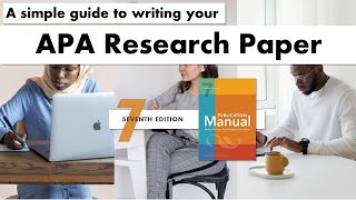 APA Research Paper Format  How to Write Using Sources [upl. by Anselma]