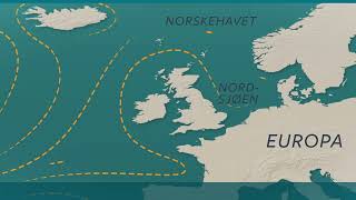 Havsirkulasjonen i NordAtlanteren [upl. by Akla325]