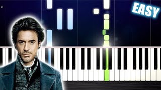 Discombobulate Sherlock Holmes  EASY Piano Tutorial by PlutaX [upl. by Clarence]