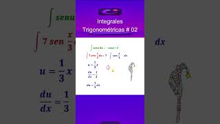 Integrales trigonométricas  Resolver ∫7 sen x3 dx trigonometric integrals [upl. by Ardnama]