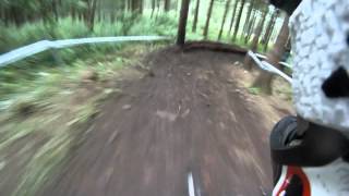 DM IXS German Downhill Cup Ilmenau 2012wmv [upl. by Eecal]