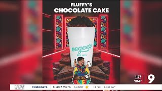 New Eegee flavor celebrates comedian Gabriel Iglesias during his visit [upl. by Selym]