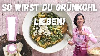 Das beste vegetarische Grünkohlrezept bei Stress  Dagmar von Cramm kocht GrünkohlBuchweizenKascha [upl. by Chap]