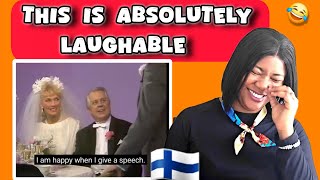 Canadian 🇨🇦 Reacts To Vesku Show  Hääpuhe  Wedding Speech Finnish Comedy 🇫🇮 funny comedy finn [upl. by Yalhsa794]