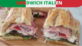 SANDWICH ITALIEN RECETTE CUISINE DE RUE [upl. by Naiviv290]