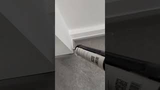 how to use the neutral silicone sealant with the caulking gun siliconecaulking siliconesealant [upl. by Nnaynaffit664]