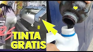 Tutorial tinta de graffiti  Donde encontrar tinta gratis [upl. by Ymme]