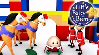 Humpty Dumpty  Part 1  Nursery Rhymes  By LittleBabyBum  ABCs and 123s [upl. by Eeryn]