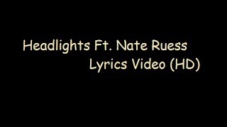 Eminem Headlights Ft Nate Ruess Lyrics [upl. by Dedrick407]