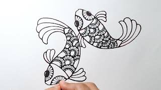 quotDrawing Fish Dive Deep into Techniques for Artistic Excellencequot [upl. by Atinuaj636]