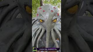 Spawn of Cthulhu Halloween Home Haunt Prop  Lovecraft deepones cthulhu homehaunt [upl. by Burget444]