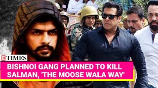 Bishnoi Gangs SHOCKING Plot To Kill Salman Khan The Moose Wala Way Rs 25 Lakh amp Chilling Details [upl. by Ardnyk]