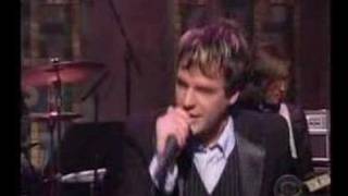 The Killers  Somebody Told Me liveDavid letterman [upl. by Doley301]