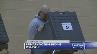 Low voter turnout in Ky primary [upl. by Assile384]