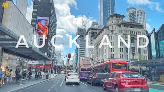 Auckland City Centre Driving Tour  From Westhaven To Customs Street  New Zealand Driving Tour 4K [upl. by Ettelrats]