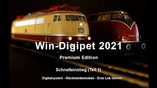 WinDigipet Schnelleinstieg 2021 Teil1 für Beginner [upl. by Trever]