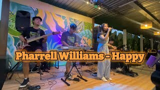 Happy Pharell William Hati Gembira Project Live at Senyawa Coffee and Eatery Salatiga [upl. by Chari444]