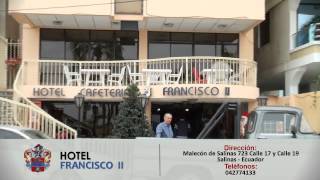 Hotel en Salinas frente al mar con piscina Hotel Francisco I II y III [upl. by Nnylaehs]