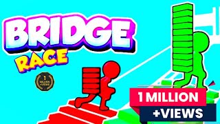 BRIDGE RACE ANDROID GAMES LEVEL 01 [upl. by Wills774]