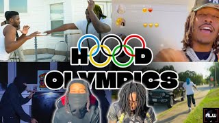 THIS COULDNT BE MORE ACCURATE🤣😭✅ HOOD OLYMPICS 2024 REACTION [upl. by Krahling215]