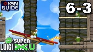 New Super Luigi U 3 Star Coin Walkthrough  Rock Candy Mines 3 Spikes Seesaws [upl. by Oiluig]