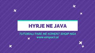 Hyrje ne Programim Java [upl. by Nesiaj]