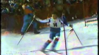 1984 Winter Olympics  Mens Slalom Part 4 [upl. by Airrotal]