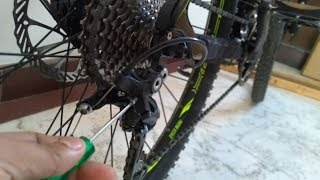 How to Adjust Bicycle Gears  MTB Gear Setting  Problem  Hindi [upl. by Herbie228]