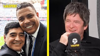 Noel Gallagher Shares His INCREDIBLE Celebrity Stories Including Meeting Maradona AND Ronaldo 🤩 [upl. by Coralie]