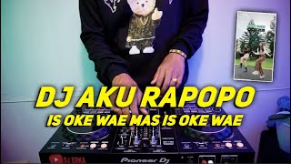 DJ AKU RAPOPO TIKTOK  IS OK WAE MAS IS OK WAE REMIX VIRAL FULL BASS TERBARU [upl. by Ame]