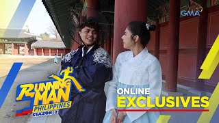 Running Man Philippines 2 GeKoy’s sweet palace date habang nakahanbok Online Exclusives [upl. by Rocray]