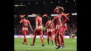 Antoine Griezmann Fortnite Celebration Vs Sporting CP [upl. by Boar673]