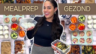 Healthy amp High protein Meal Prep  100G  protein per day [upl. by Schellens]