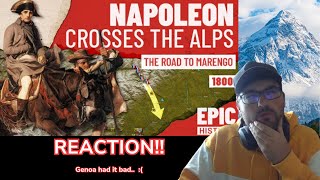 Epic History TV Napoleon Crosses the Alps The Road to Marengo REACTION [upl. by Ihsoyim]