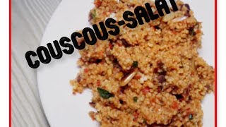 Couscous Salat ♥ lecker ♥ gesund ♥ würzig [upl. by Doria]