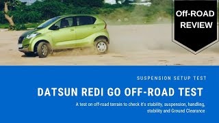 Datsun Redi go Review Offroad [upl. by Eeryk500]